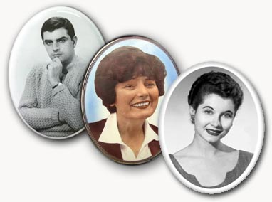 Металлические медальоны